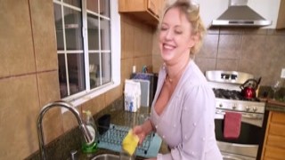 When your stepnana makes cleaning fun