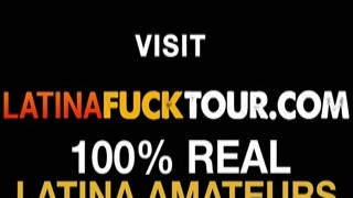 Hot Latin Asian slapped and pounded real hard in her creamy ass