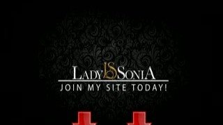 Lady Sonia is ready to tease you while you wank