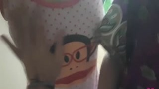 Poly-amory - Double swallow blowjob in the mirror ＊Poly