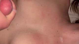Amateur Couple Homemade Handjob Cumshot Compilation