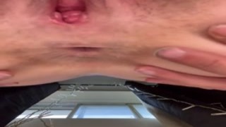 Fansly - @Alexxxeeeof - Face sitting asshole winking view