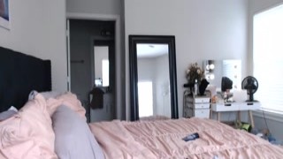 Hot Asian Busty Babe Riding Hard In Her Room