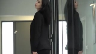 Brunette milf dp threesome with friends