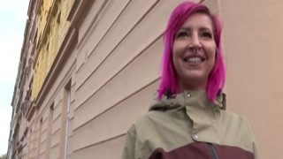 Redhead russian babe gets sex doggystyle