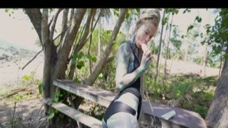 Anuskatzz - Public Anal Masturbation