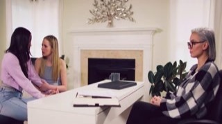 Busty physician and anals lesbian couple