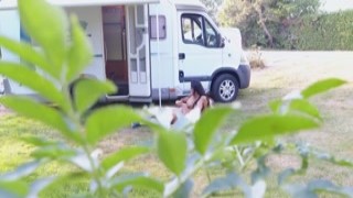 MARISKAX Pit stop blowjob and fuck with Mariska