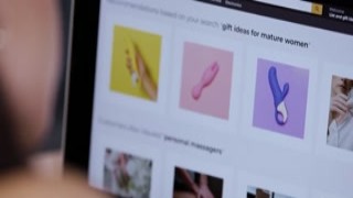 Silvia used the sex toy to pleasure Liz pussy