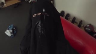 Karol Lilien - Niqab Muslim Gets Licked Her Wet Pussy