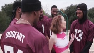 Fucked by the entire football team