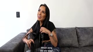 Latina Casting - Colombian Amateur Model Bounces On Producers Big Cock