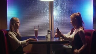 Deeper. Fun sized Cuties Coco Lovelock and Madi Collins Share Parkers Cock
