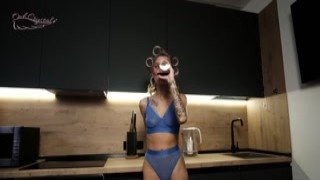 Owl Crystal - Stepmom Seduced With Wine and Sucked