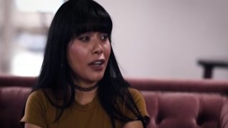 Big tits latina teen getting a hard fuck