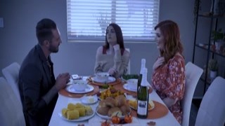 Lauren and Quinton eats Arias yummy pussy