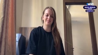 Katy Milligan - A FRIEND WAS OUTSIDE THE DOOR WHILE HIS GIRLFRIEND SUCKED ME