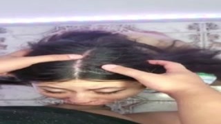 Delicious Busty Slut Swallowing Cock